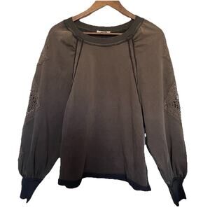 Gimmicks‎ BKE Balloon Sleeve Top Cottagecore Boho Festival Hippie Size S